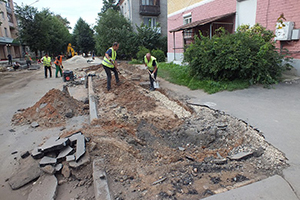 Ремонт дорог в Гатчине