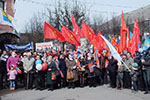 Майская демонстрация в Гатчине
