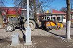 Уборка улиц в Гатчине