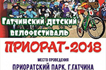 Детский велопробег в Гатчине