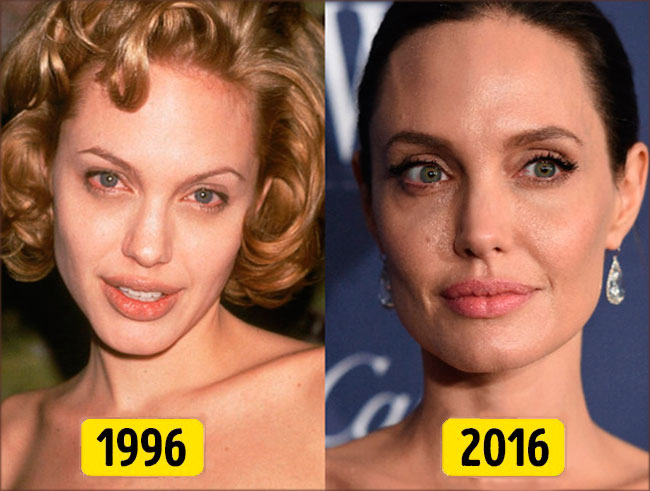 Анджелина Джоли 20 лет спустя